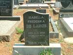 LANGE Isabella Frederika, de 1898-1976