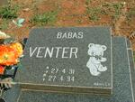 VENTER Baba 1991-1991 :: VENTER Baba 1994-1994