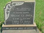 ROUX Chris, le 1915-1977 & Maggie 1915-1976