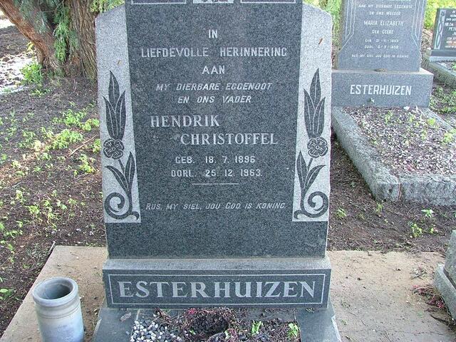 ESTERHUIZEN Hendrik Christoffel 1896-1963