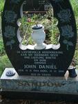 SANDOW John Daniël 1944-2001
