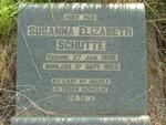 SCHUTTE Susanna Elizabeth 1886-1965