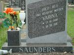 SAUNDERS Varina 1908-1991