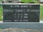 O'CONNOR Robert Emmet 1918-1992