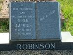 ROBINSON Derek Jacobus 1969-1990