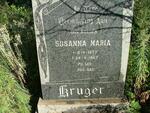 KRUGER Susanna Maria 1877-1957