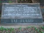 TALJAARD Jochemus J. 1892-1973 & Maria M.J. VAN DER MERWE 1884-1965