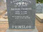 PRINSLOO Andreas Francois 1909-1959