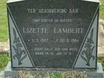 LAMBERT Lizette 1967-1984