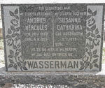 WASSERMAN Andries Hercules 1885-1959 & Susanna Catharina OOSTHUIZEN 1893