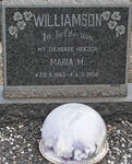 WILLIAMSON Maria M. 1863-1950