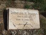 ERASMUS Cornelius H. 1862-1950