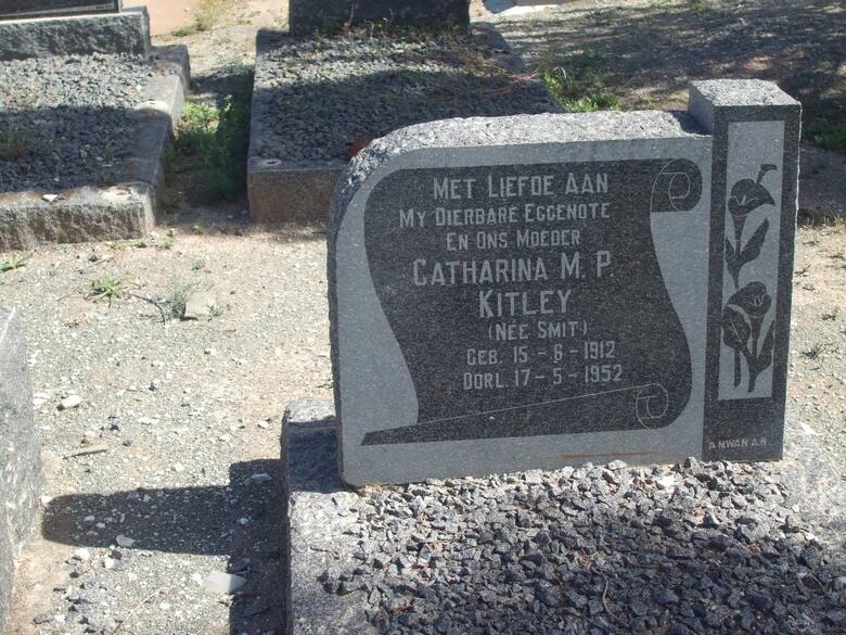 KITLEY Catharina M.P. nee SMIT 1912-1952