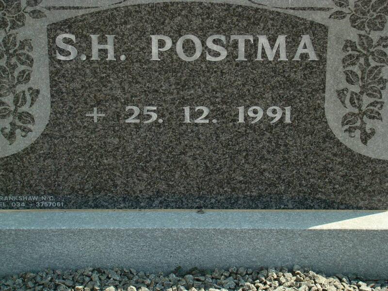 POSTMA S.H. -1991