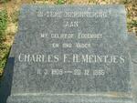 MEINTJIES Charles F. 1908-1965