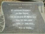 MALAN Hercules 1892-1955