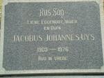 UYS Jacobus Johannes 1903-1976