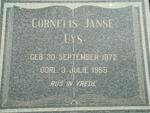 UYS Cornelis Janse 1872-1965