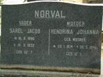 NORVAL Sarel Jacob 1886-1932 & Hendrina Jacoba WIESNER 1874-1946