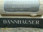 DANNHAUSER Johanna Maria 1908-1973