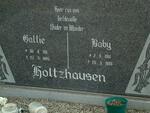 HOLTZHAUSEN Callie 1911-1995 & Baby 1916-1989