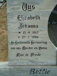 UYS Elizabeth Johanna 1913-1988