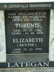 LATEGAN Theunis 1942-2006 & Elizabeth 1946-
