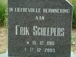 SCHEEPERS Frik 1918-2003