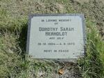 HERHOLDT Dorothy Sarah nee IDLE 1904-1970