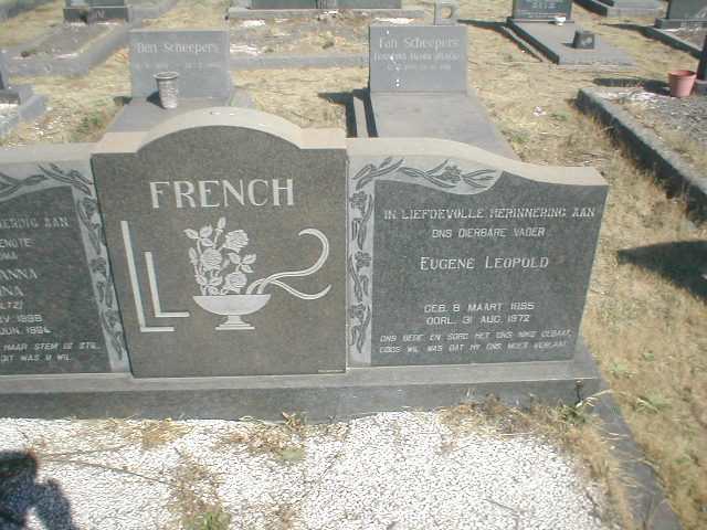 FRENCH  Eugene Leopold 1895-1972