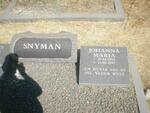 SNYMAN Johanna Maria 1904-1997