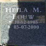 LOUW Heila M. 1903-2000