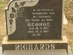 RICHARDS George 1927-1987