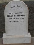 SCHUTTE Maggie 1883-1926