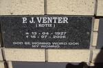 VENTER P.J. 1927-2006