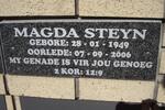 STEYN Magda 1949-2006