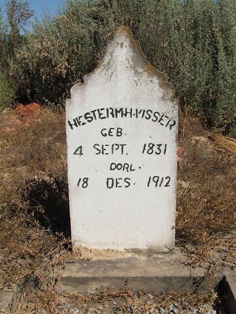 VISSER Hester M.H. 1831-1912
