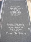 SEHEMO Ntwagae Andrew 1942-2000