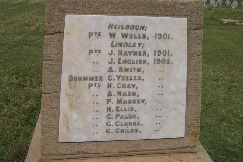 Memorial to the soldiers from HEILBRON