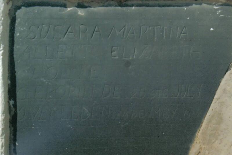 CLOETE Susara Martina Alletta Elizabeth 18??-1915