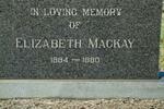 MACKAY Elizabeth 1894-1960