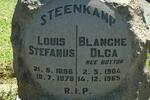 STEENKAMP Louis Stefanus 1896-1978 & Blanche Olga BOTTON 1904-1965