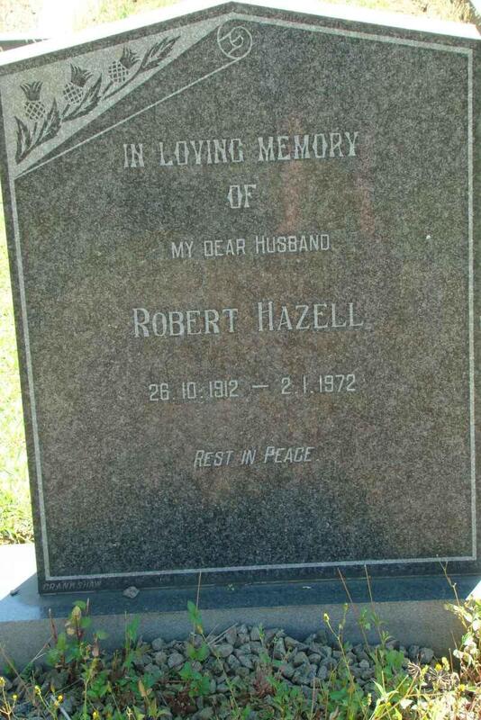 HAZELL Robert 1912-1972