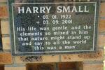 SMALL Harry 1922-2001