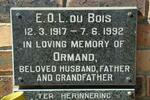 BOIS E.O.L., du 1917-1992