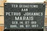 MARAIS Petrus Johannes 1919-1997