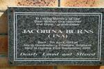 BURNS Jacobina 1913-2000