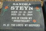 STEYN Sandra 1947-2004