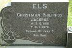 ELS Christiaan Philippus Jacobus 1918-1976