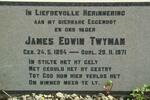 TWYMAN James Edwin 1894-1971